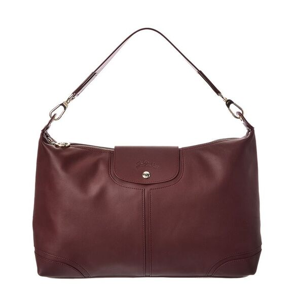Longchamp Handbags - Longchamp Le Pliage Xtra Xl Shoulder Leather Bag, Red